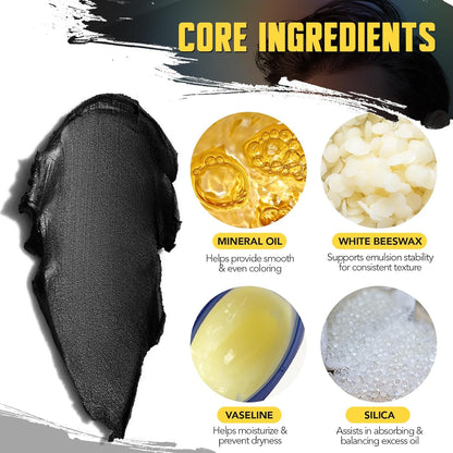 Upgraded 2-in-1 Premium Instant Hair Coloring Comb | Long-Lasting Hair Dye Stick for Gray Coverage & Natural Look