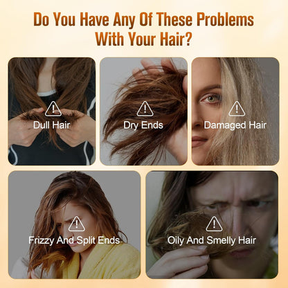 Authentic Amino Acid Protein Hair Mask – Instantly Revive Damaged Hair, Restore Strength & Lasting Shine