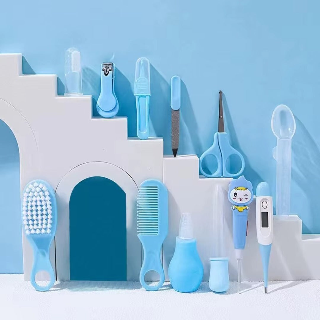 Baby Care Kit - 13 Piece Infant Baby Hygiene & Grooming Set