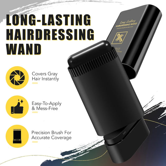 Upgraded 2-in-1 Premium Instant Hair Coloring Comb | Long-Lasting Hair Dye Stick for Gray Coverage & Natural Look