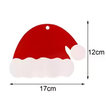 100pcs Christmas Plastic Bag For Tree Candy