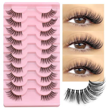 Half Eyelashes Kit – Natural, Lightweight, and Cruelty-Free