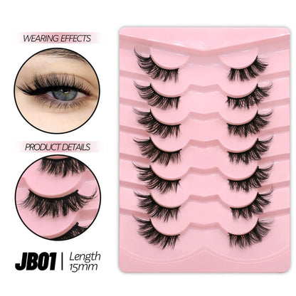 Half Eyelashes Kit – Natural, Lightweight, and Cruelty-Free