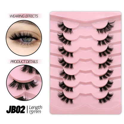 Half Eyelashes Kit – Natural, Lightweight, and Cruelty-Free