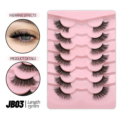Half Eyelashes Kit – Natural, Lightweight, and Cruelty-Free