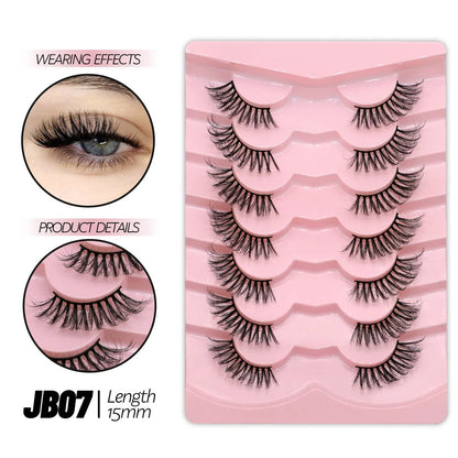 Half Eyelashes Kit – Natural, Lightweight, and Cruelty-Free