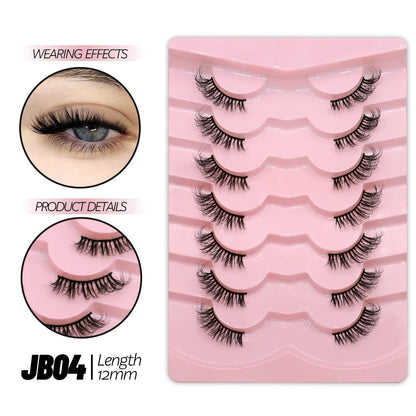 Half Eyelashes Kit – Natural, Lightweight, and Cruelty-Free