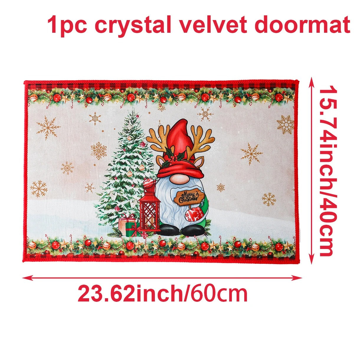 Christmas Door Mat