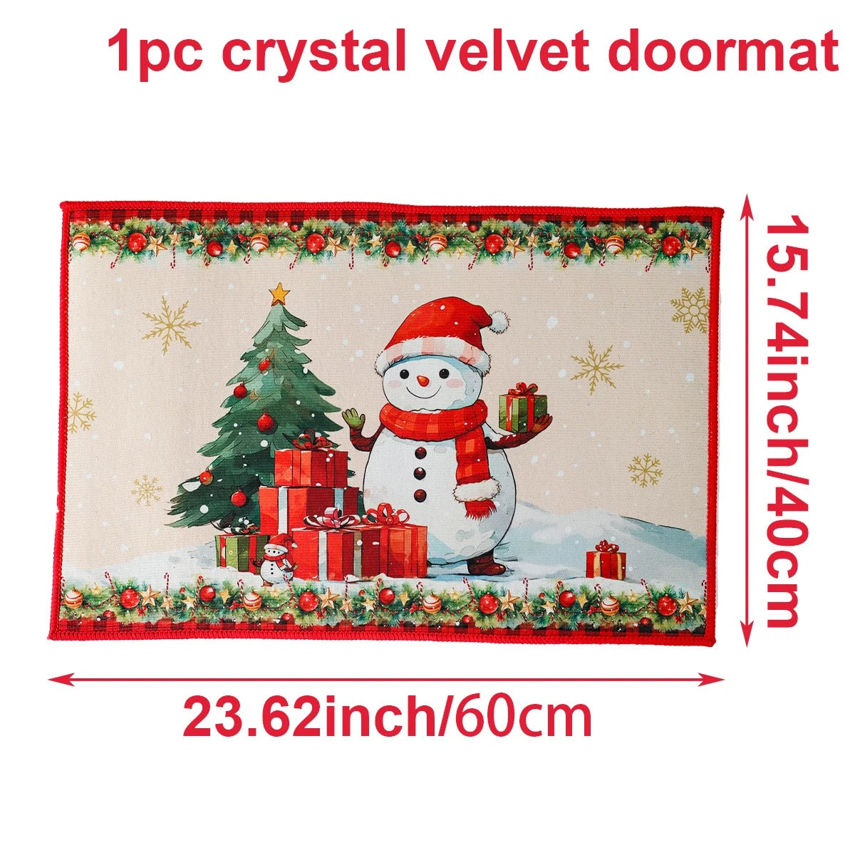 Christmas Door Mat