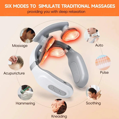 Electric Neck & shoulder Massager with TENS Therapy