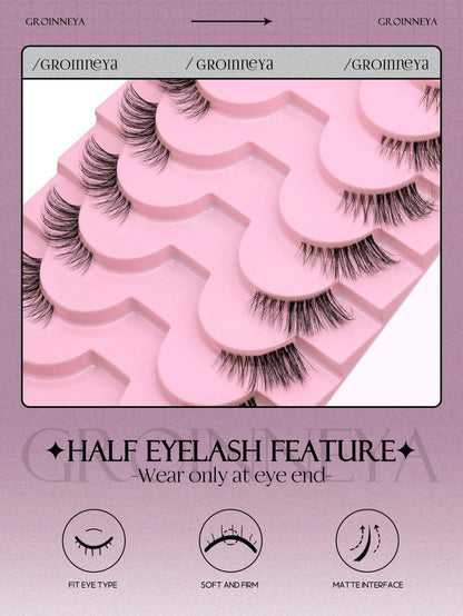 Half Eyelashes Kit – Natural, Lightweight, and Cruelty-Free