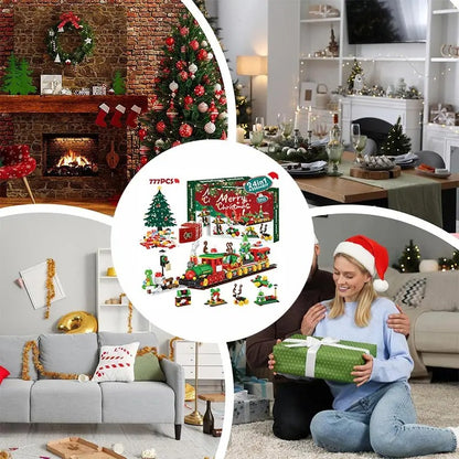 24 in 1 Christmas DIY train