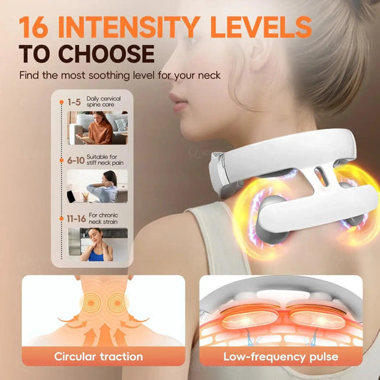 Electric Neck & shoulder Massager with TENS Therapy