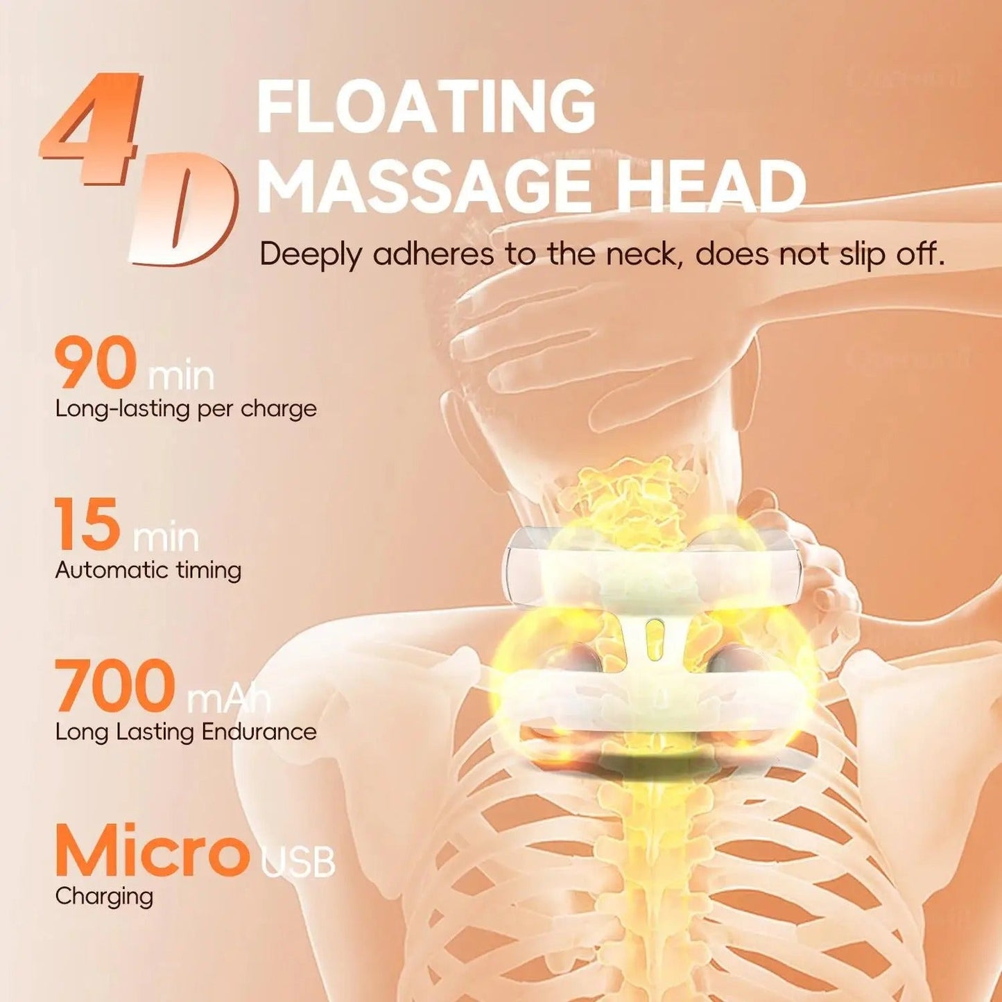 Electric Neck & shoulder Massager with TENS Therapy