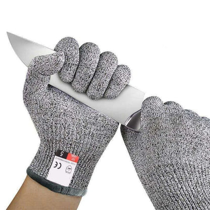 Anti-Cut Resistant Gloves – Level 5 Food-Grade Safety Gloves for Kitchen, Gardening & Industrial Use