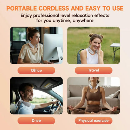 Electric Neck & shoulder Massager with TENS Therapy