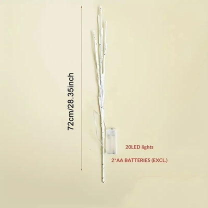 White Birch Branch Lights