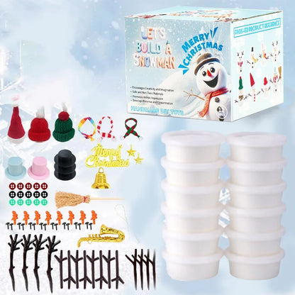 Santa Claus Clay Kit Set